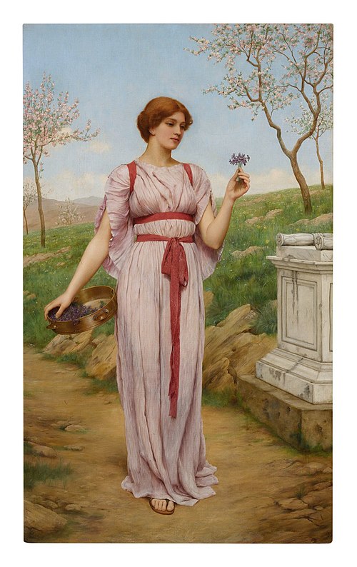 The Posy, 1900, John William Godward
