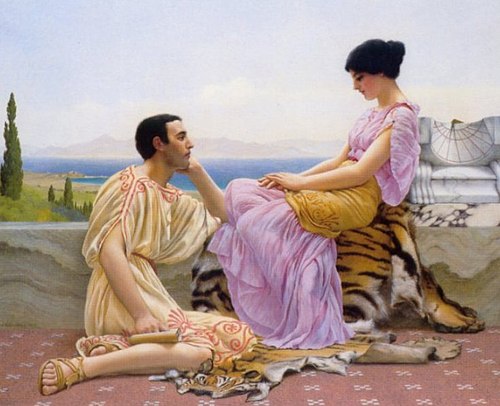 Youth and Time, 1901, John William Godward