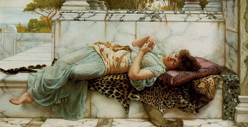 The Betrothed, 1892, John William Godward