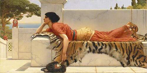 Expectation, 1900, John William Godward