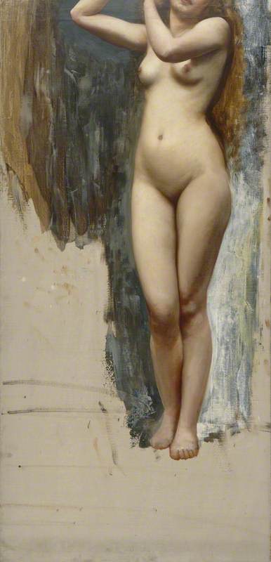 Nude Study, , John William Godward
