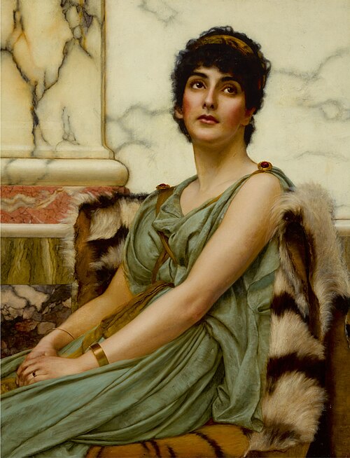 A Classical Beauty, , John William Godward