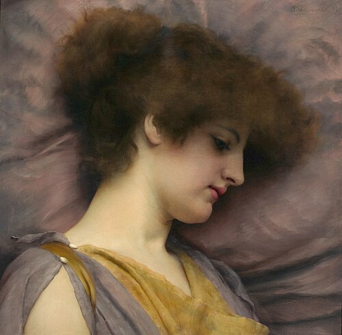Far away thoughts (Rose Pettigrew), 1892, John William Godward