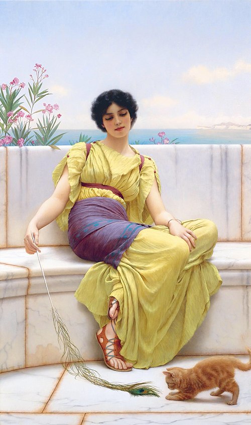 Oisiveté, 1900, John William Godward