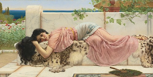 Quand votre cœur est jeune, 1902, John William Godward