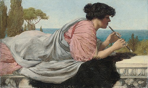 La Mélodie, 1904, John William Godward