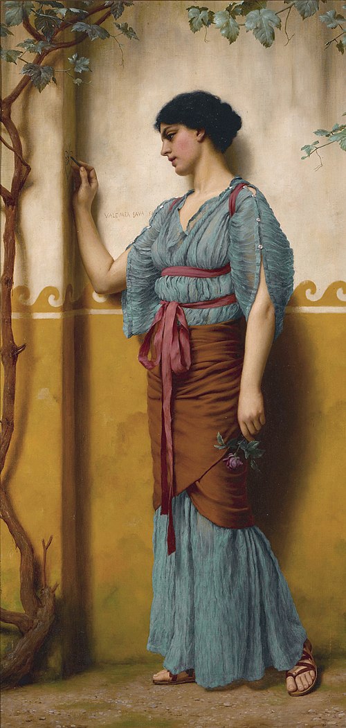 Le Lieu de rendez-vous, 1907, John William Godward