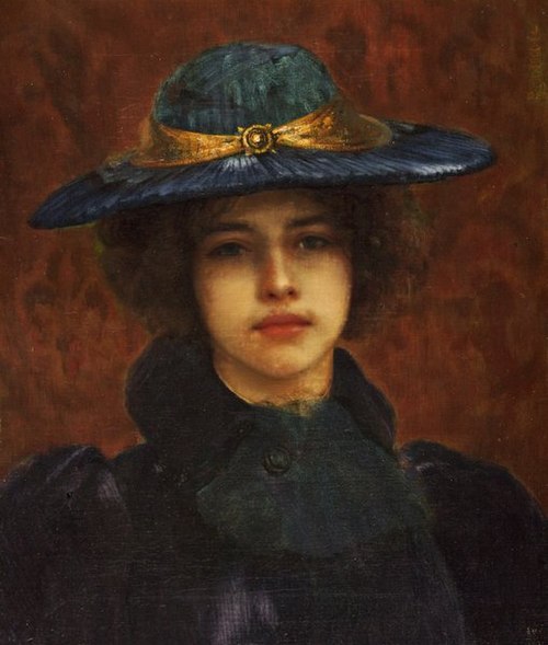 Ethel Warwick, 1905, John William Godward