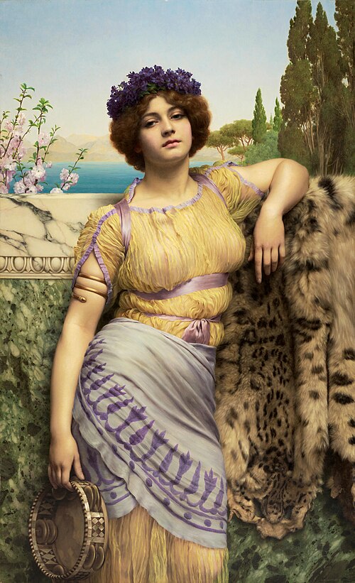 Jeune fille ionienne dansant, 1902, John William Godward