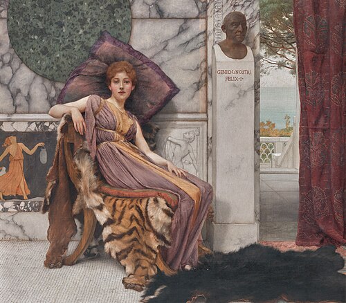 Il Dolce Far Niente (1893), 1893, John William Godward