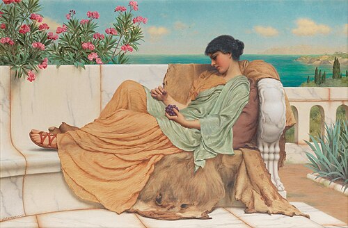 Dolce Far Niente, 1907, John William Godward