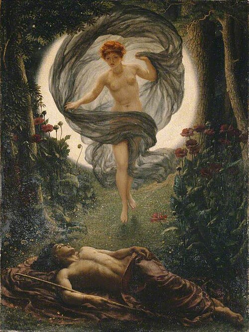 The Vision of Endymion, 1902, Edward Poynter