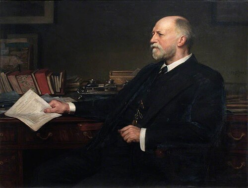 Study for 'Sir F. A. Eaton', 1913, Edward Poynter