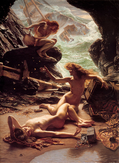 The Cave of the Storm Nymphs, 1902, Edward Poynter