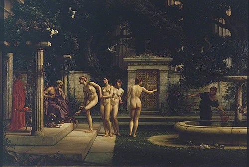 A Visit to Aesculapius, 1880, Edward Poynter