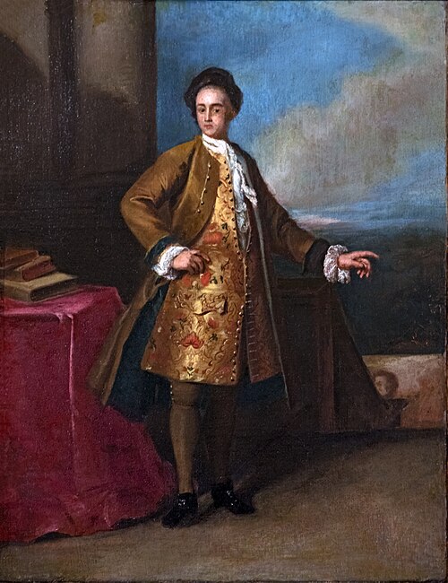 Portrait de Samuel Egerton, 1730, Bartolomeo Nazari