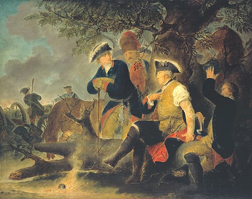 Friedrich und der Feldscher, 1794, Bernhard Rode