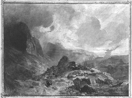 Hochgebirgslandschaft, , Eduard Schleich