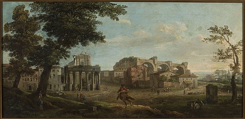 View of Rome, , Paolo Anesi