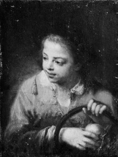 A Boy with a Basket of Fruit, 1725, Giuseppe Nogari