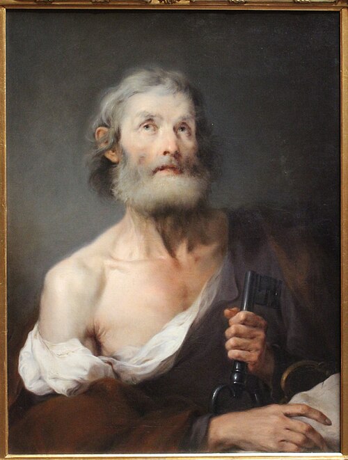 The apostle Peter, 1743, Giuseppe Nogari