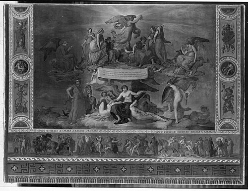 Theatervorhang, 1866, Bonaventura Genelli