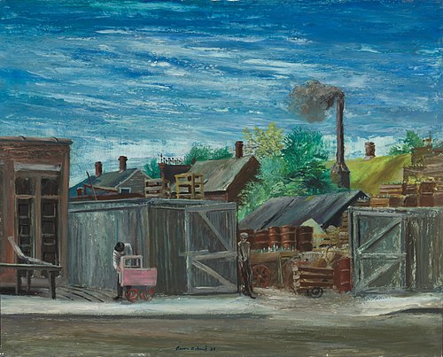 Junk Yard, 1939, Aaron Bohrod