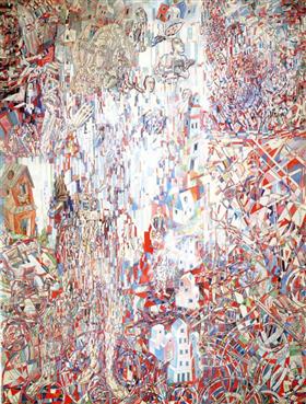 Formula of the Petrograd Proletariat, 1921, Pavel Filonov
