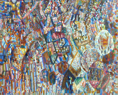 Composition with Spheres, 1930, Pavel Filonov