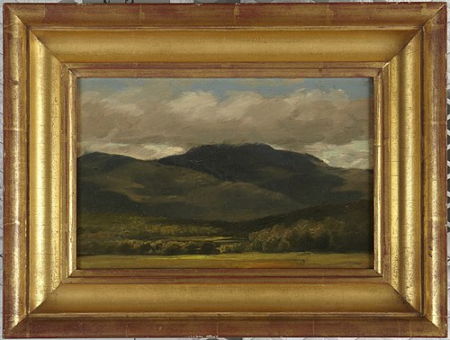 Mount Washington, Clouds at Summit, Conway, 1854, Aaron Draper Shattuck