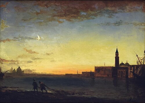 Twilight in Venice, , Félix Ziem