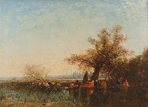 Les eaux douces d'Asie, 1880, Félix Ziem