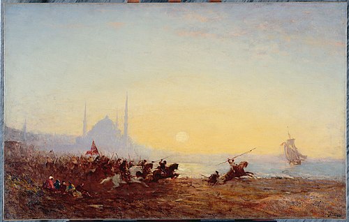 Fantasia à Constantinople, 1887, Félix Ziem