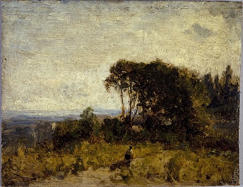 Environs de Barbizon, 1855, Félix Ziem