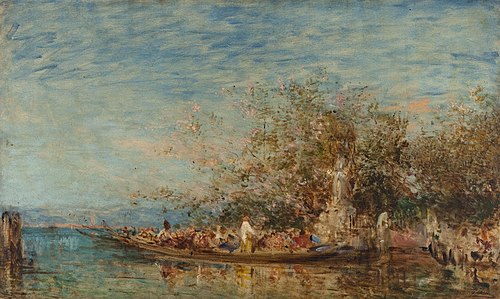 L'offrande à la Madone, , Félix Ziem
