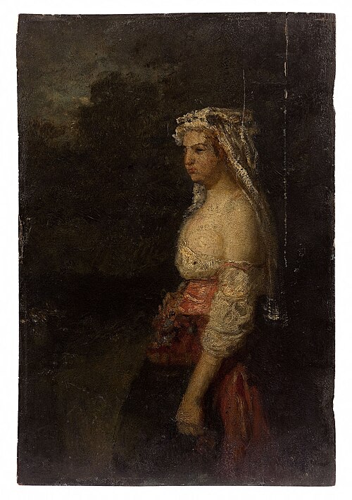 Femme du Trastevere, , Félix Ziem