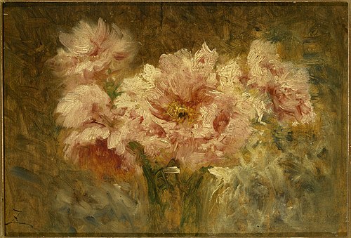 Fleurs, , Félix Ziem