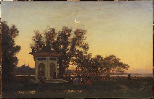 Les Eaux douces d'Asie, 1859, Félix Ziem