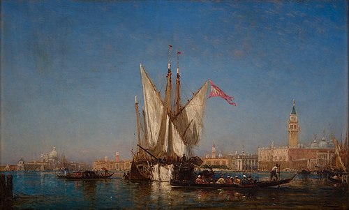Bacino di San Marco, Venice, , Félix Ziem