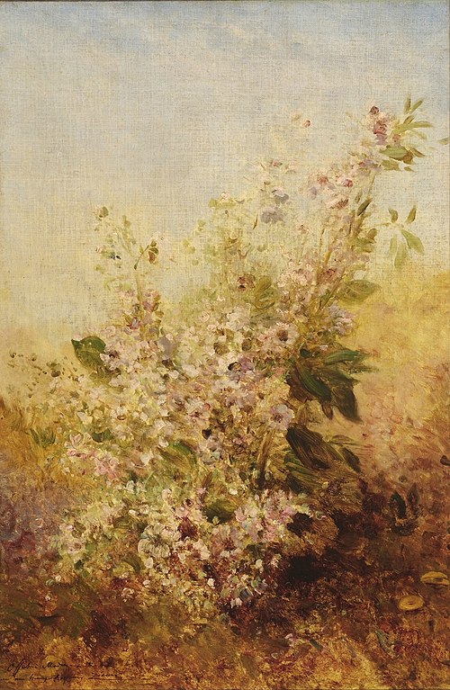 Gerbe de fleurs, 1880, Félix Ziem