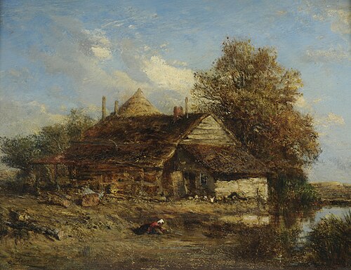 La Chaumière, , Félix Ziem
