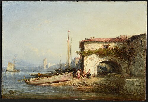 Vue d'Italie, , Félix Ziem