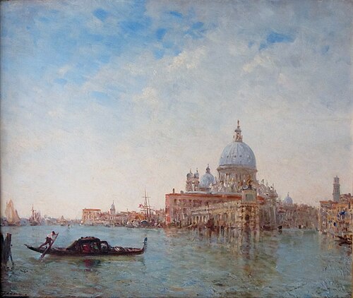 Santa Maria de la Salute, 1911, Félix Ziem