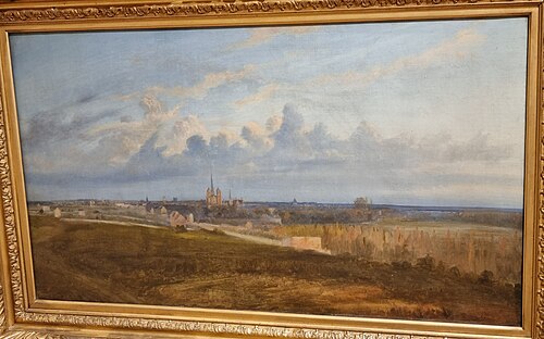 Dijon vu des Perrières, 1842, Félix Ziem