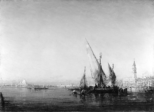 Venice, Midday, 1868, Félix Ziem