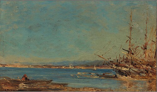 View on the Bosporus, 1880, Félix Ziem