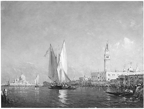 Bacino di San Marco, Venice, , Félix Ziem