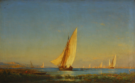 Seascape. The neighborhoods of Venice, 1911, Félix Ziem