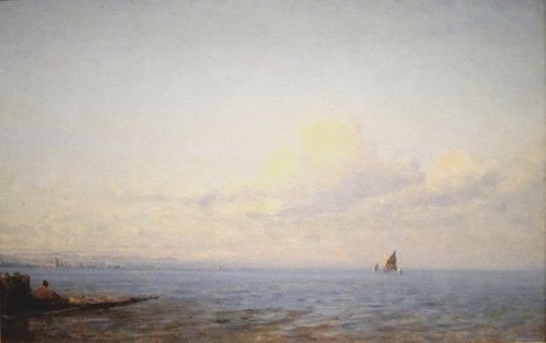 Seascape, , Félix Ziem