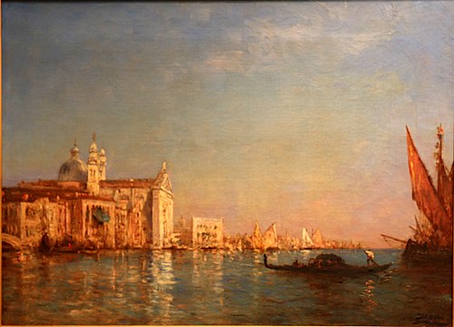 L'église des Gesuati, La Giudecca, , Félix Ziem